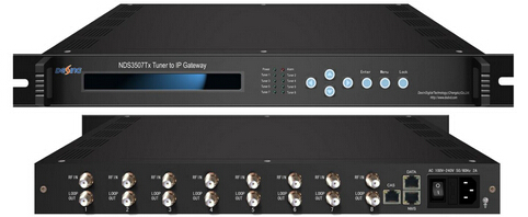 NDS3507TX Tuner/ASI to IP 千兆網(wǎng)關(guān)